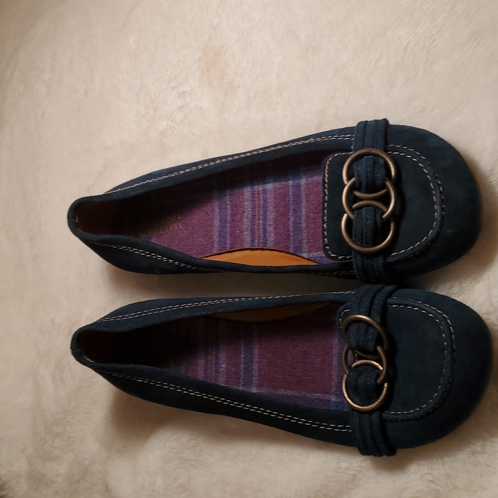 MOSSIMO BLUE LEATHER  SHOES